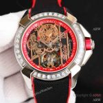 Copy Jacob and Co Epic x CR7 Men's Watches Stainless Steel with Baguettes
